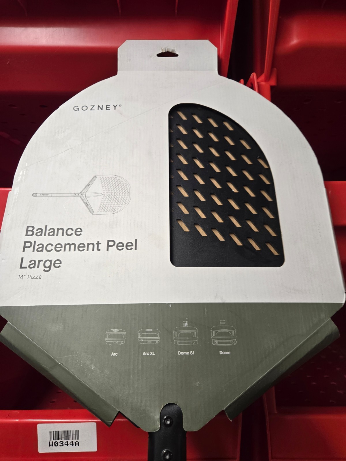 Gozney Pizza  Peel  14" , Balance  Placement  Aluminum blade & Wood Handle