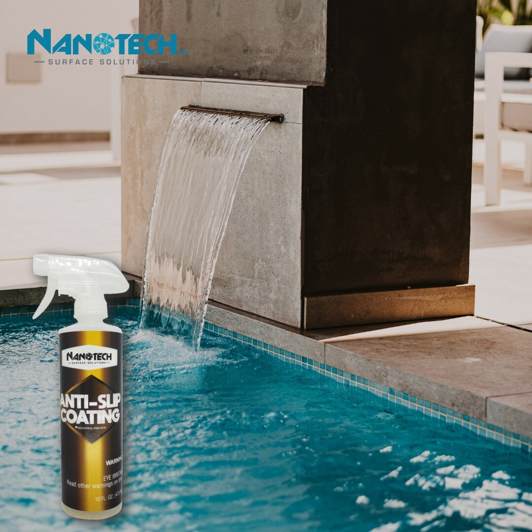 Nanotech Anti-Slip Coating, For Ceramic, Porcelain Tiles, Works in Mins- 16 Oz