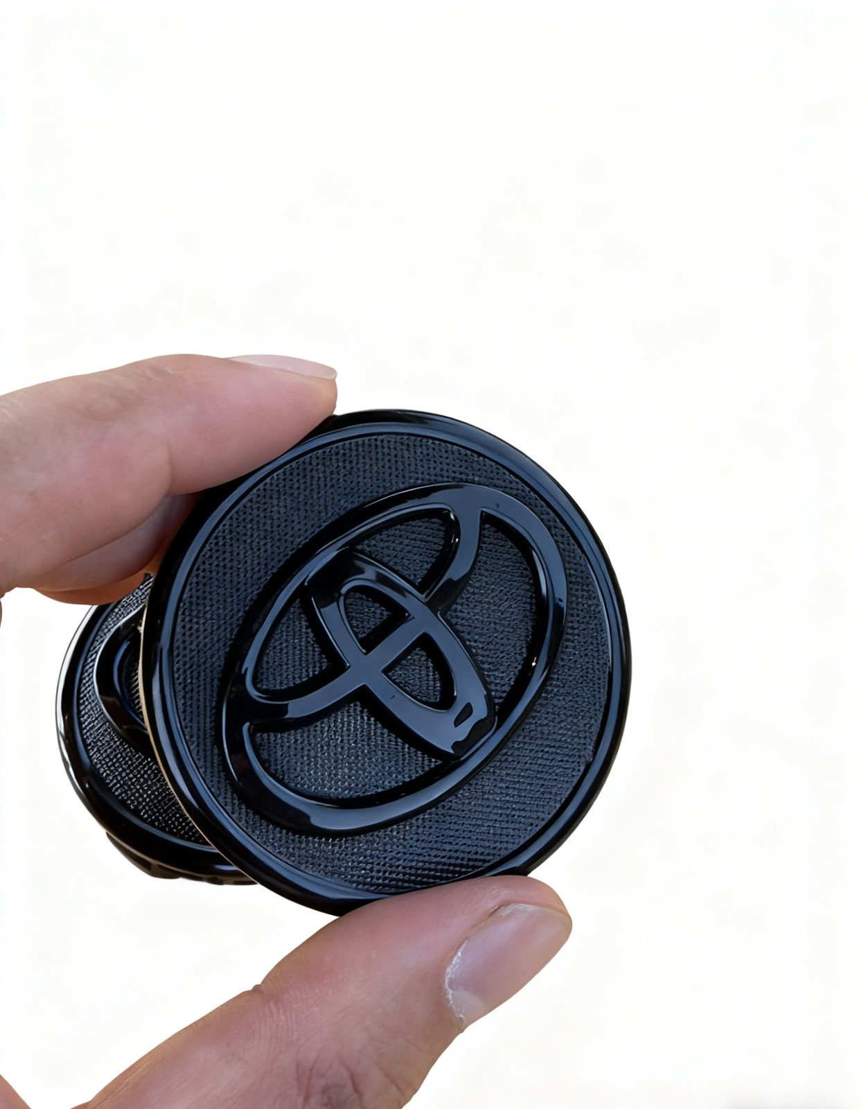 4 X Wheel Center Hub Caps Gloss Black Emblem 57mm Fit For Toyota Prius Corolla💎