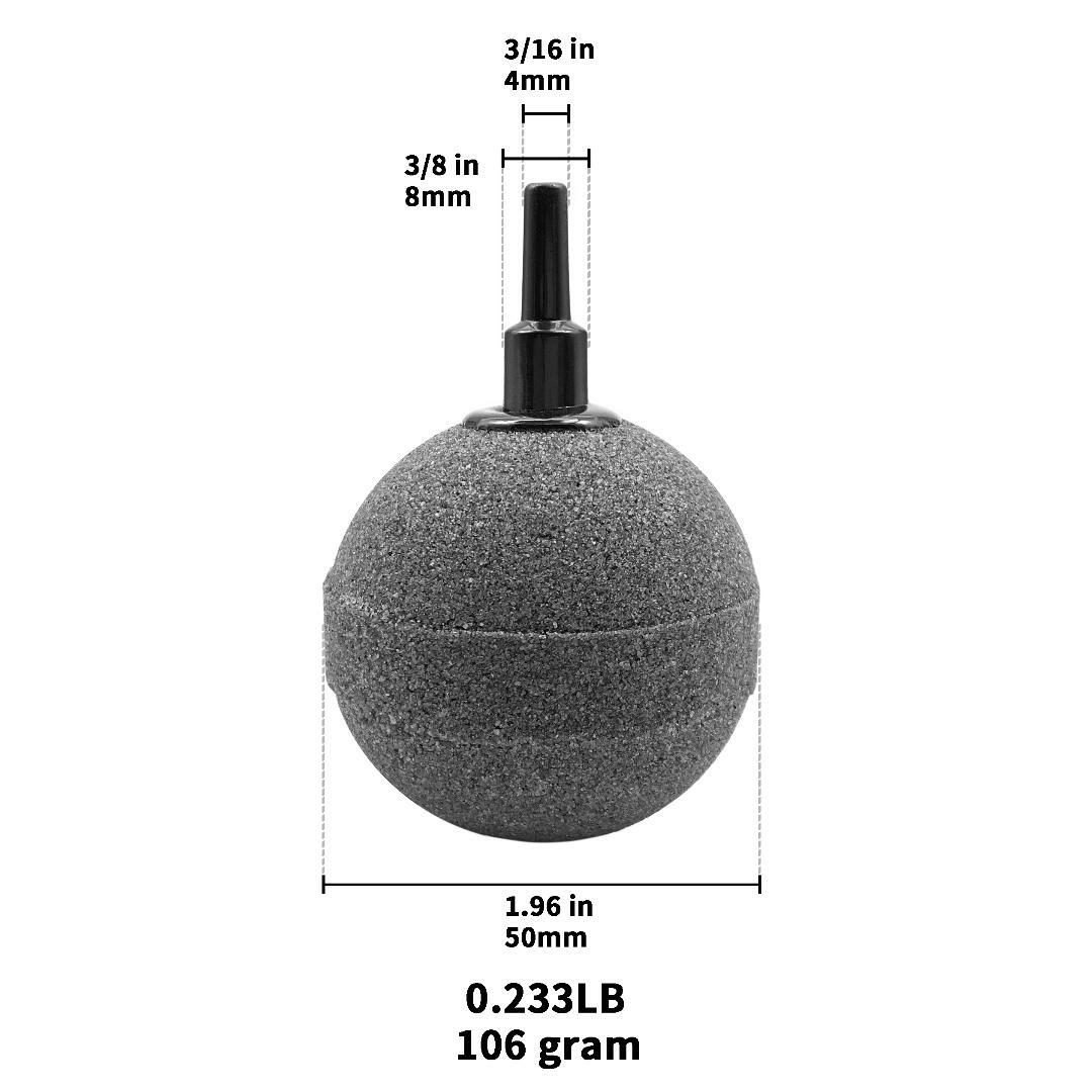 Air Stone for Aquarium & Hydroponics 2" Ball [20 - 40 Units]