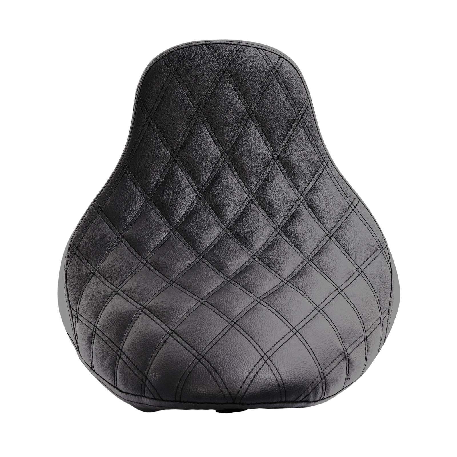 For Harley Softail Fat Boy FXST FLST FLSTF 00-07 Motorcycle Black Solo Seat