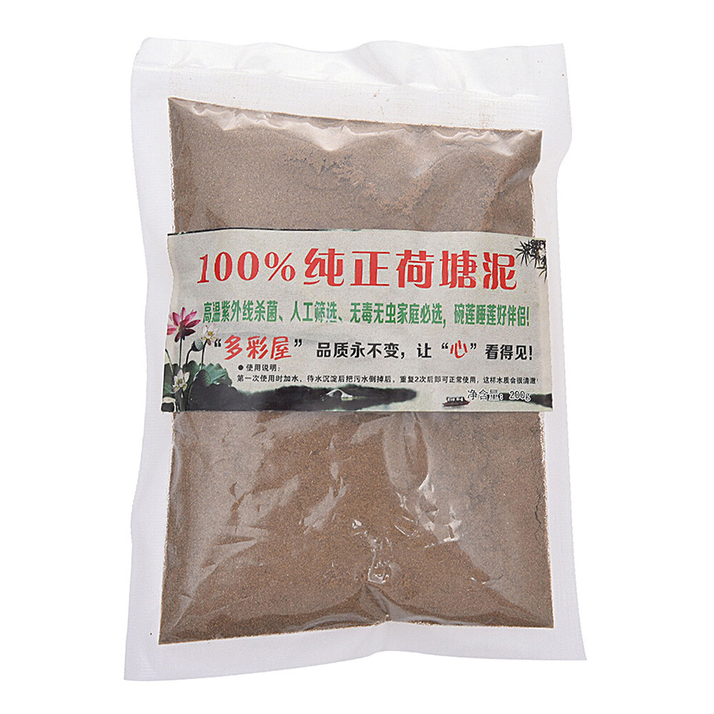 Natural Lotus Pond Mud Aquatic Pond Soil with Nutrients Plant Growing Benchmark