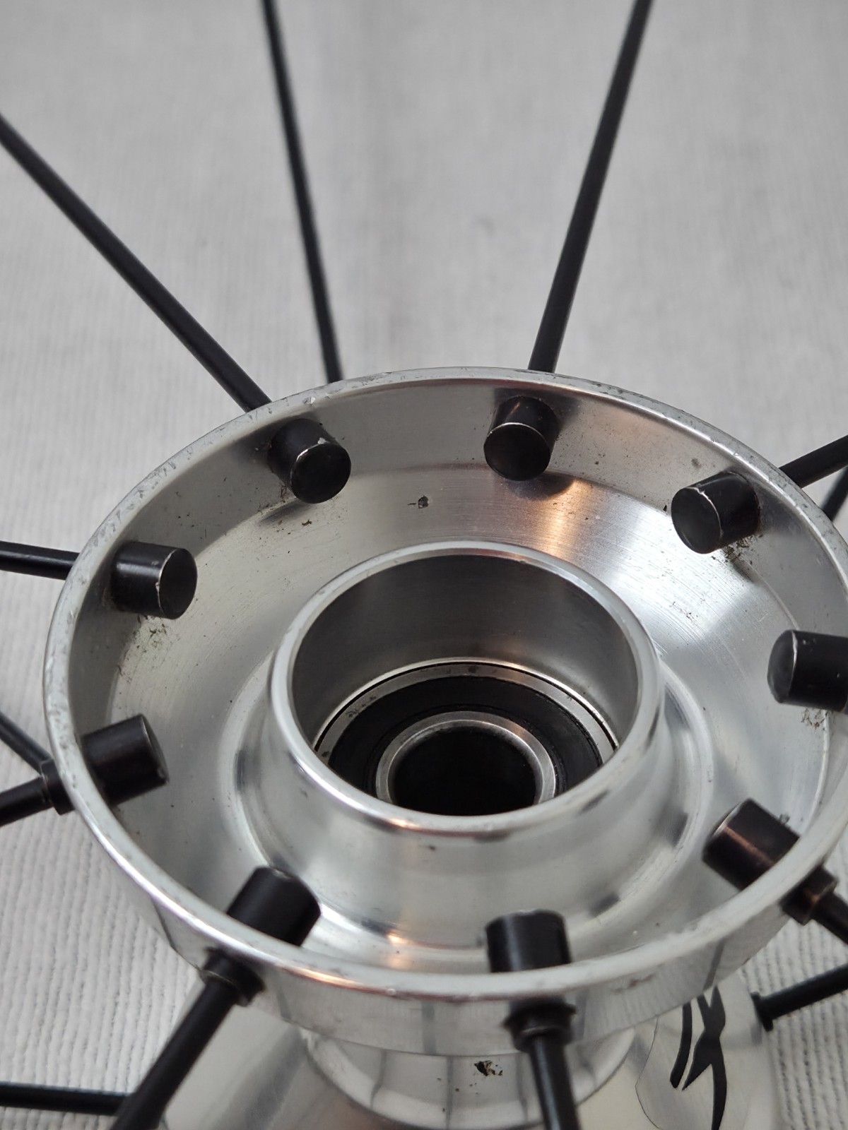 Spinergy SPOX 22" Wheelchair Wheel (1) L 24 .18.111X2 Aluminum w/ RB-2RS Bearing