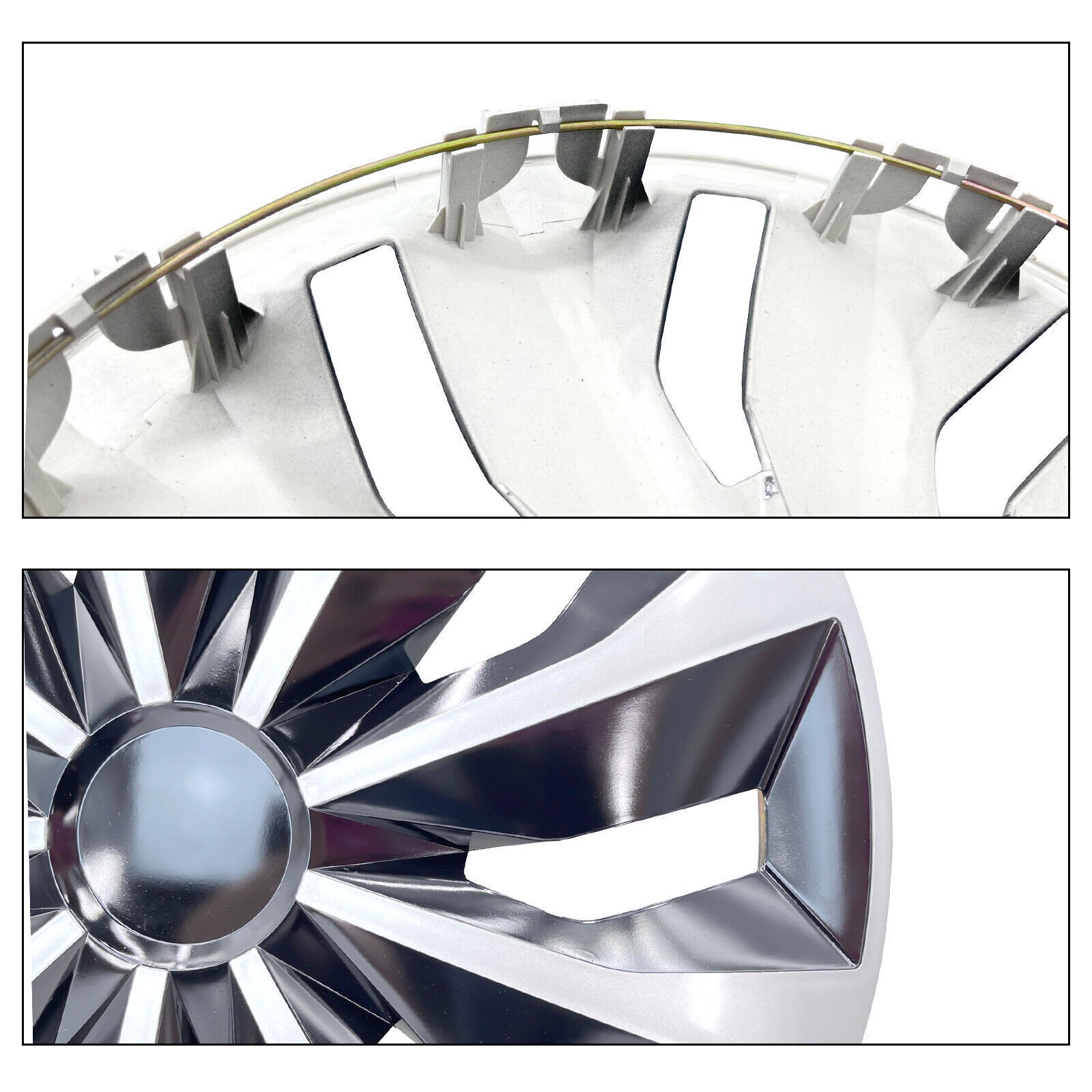 1PC Hubcap Fit for 2017-2019 Toyota Corolla 16" Wheel Cover Silver New 61181