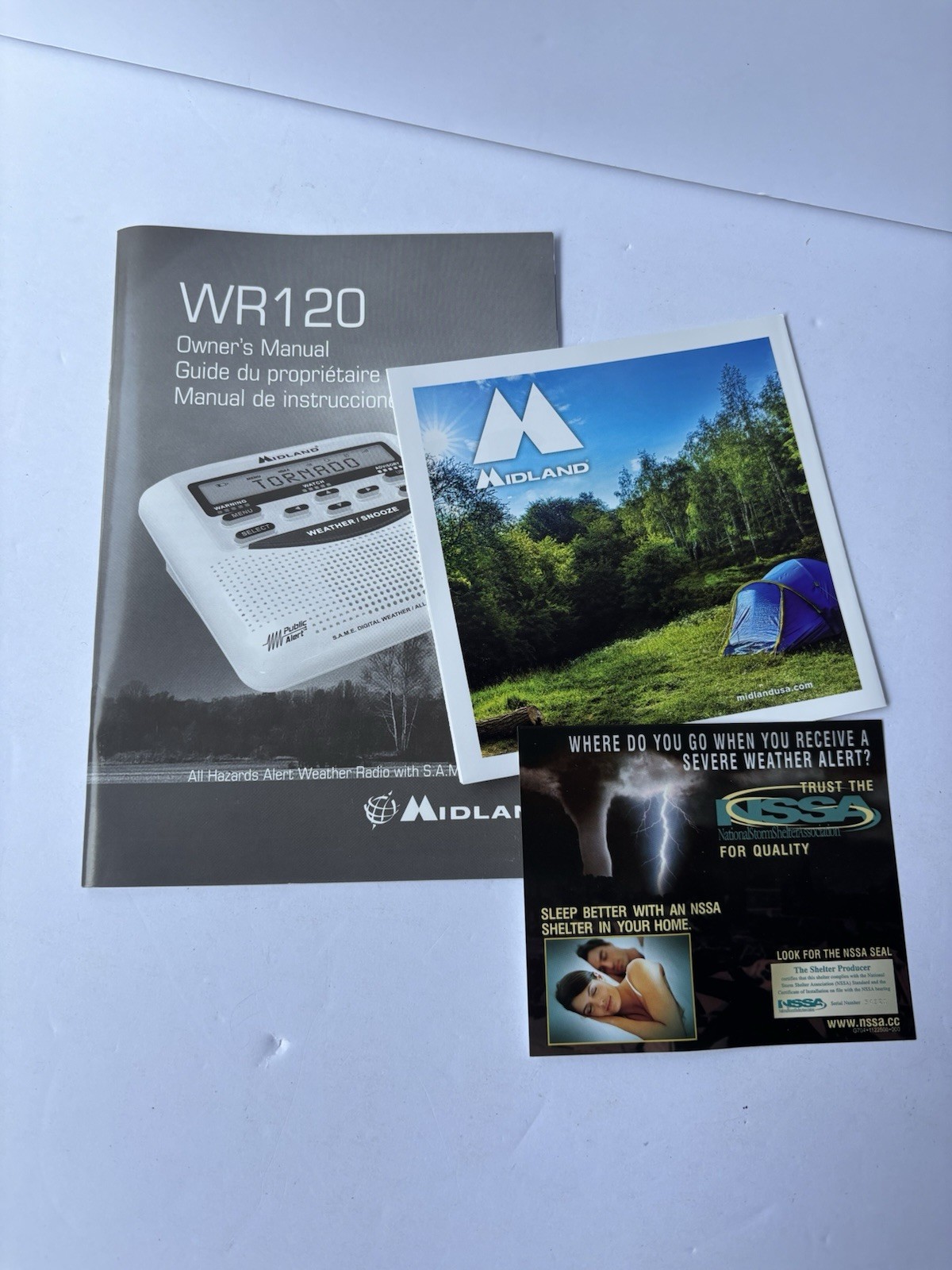 Midland WR-120EZ NOAA Weather Alert Radio - Brand New In Open Box