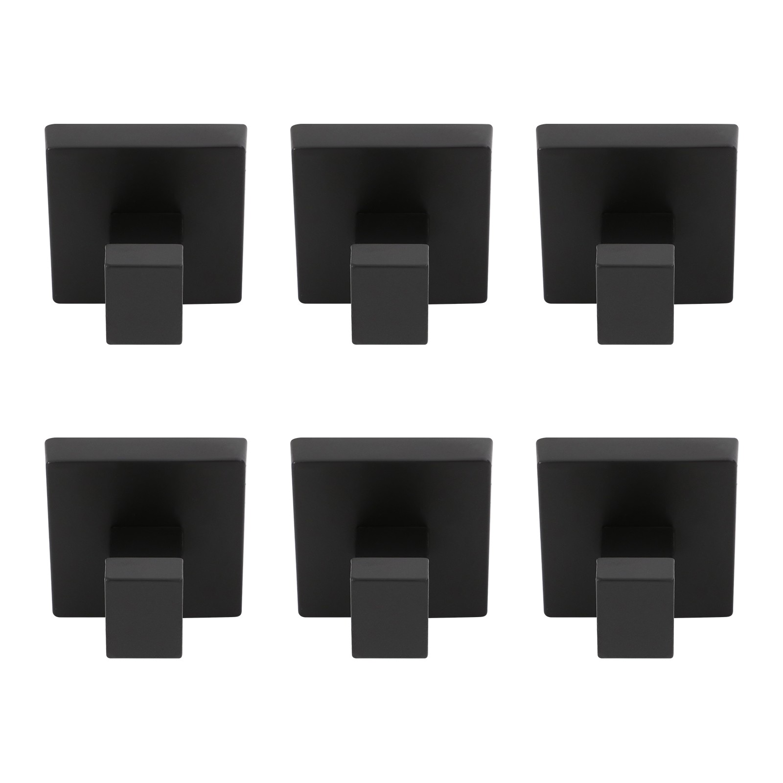 15 Pcs Black Bathroom Hardware Set Towel Bars Towel Rings Hooks Stainless Steel