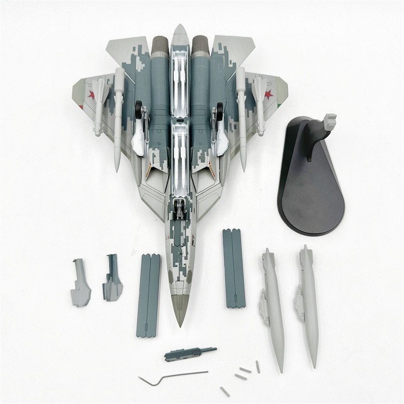 Wltk Russian Air Force Sukhoi Su-57 Felon #01 Stealth Fighter 1/72 Diecast Model