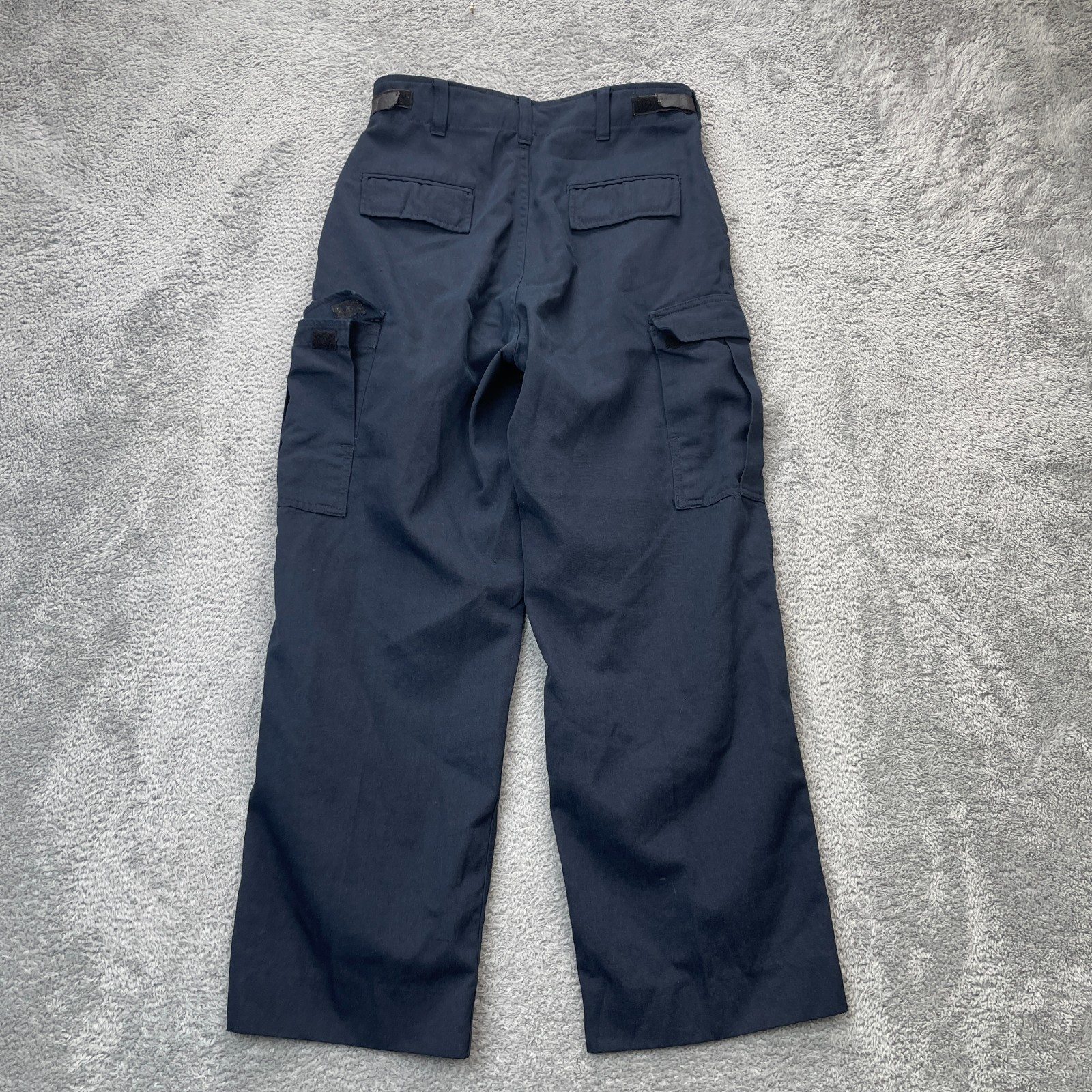 Elbeco Pants Mens Small Blue Nomex III A Cargo Pockets Flame Resistant Uniform