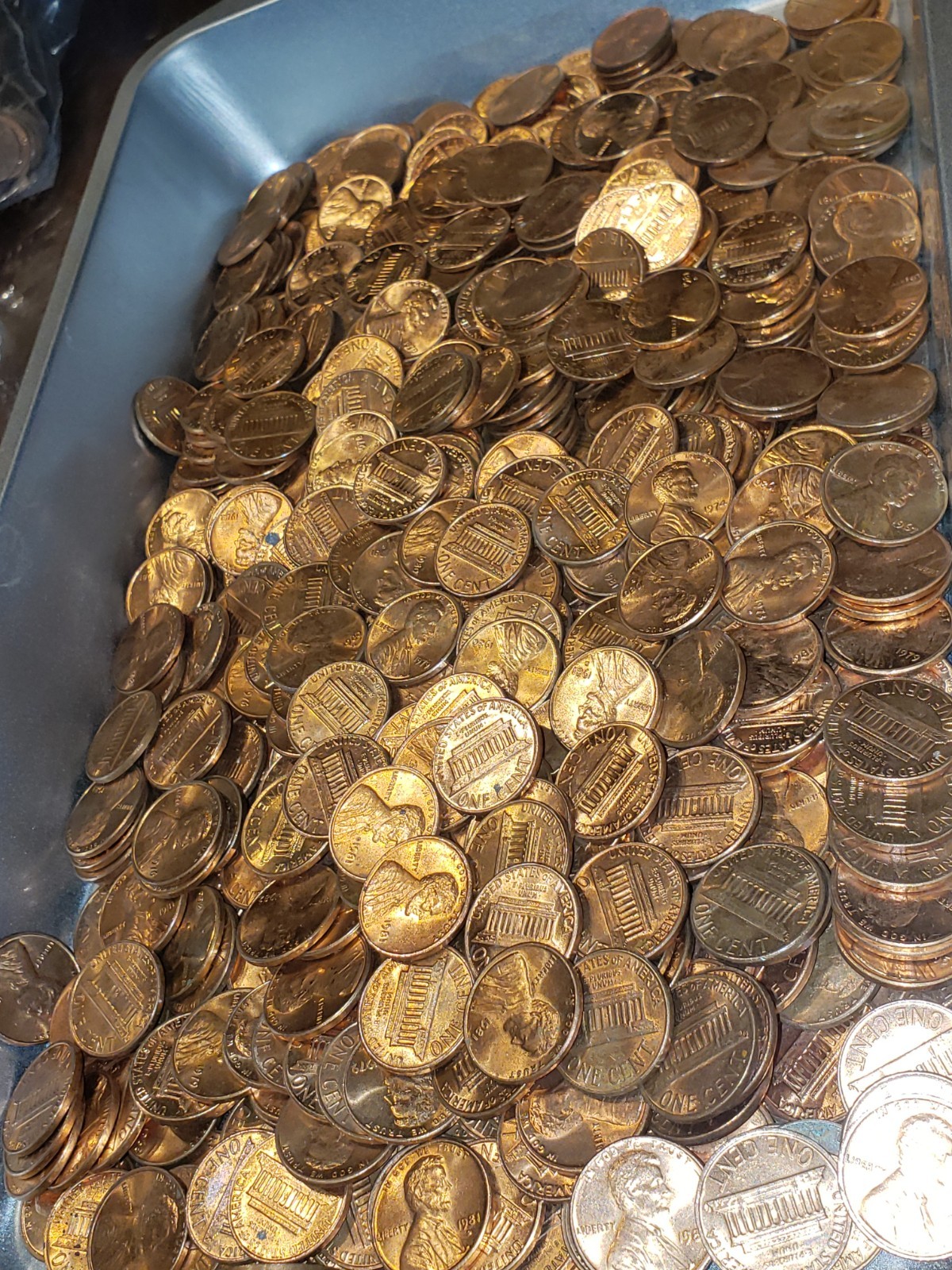 4lbs Copper Pennies EXCELLENT CONDITION