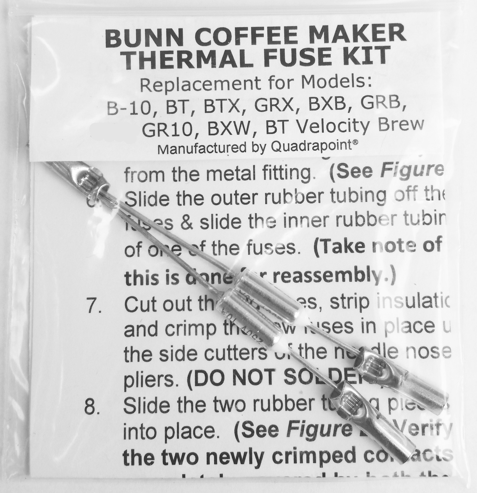 Repair Your Bunn Coffee Maker ~ Water not Heating? Thermal Fuse Kit