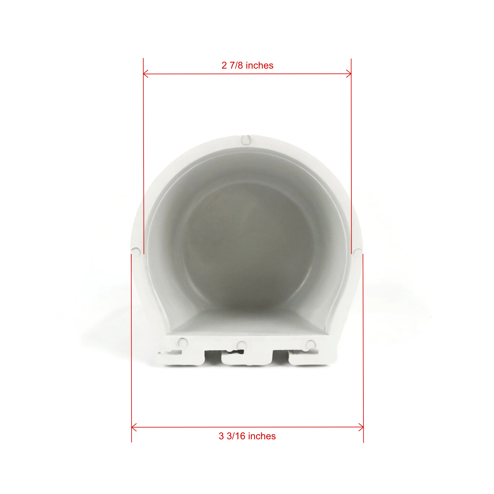 (Pack of 36) Gray Cage Cups hold 0.5 Pint / 8 fl oz to Hang Feed & Water for Pet