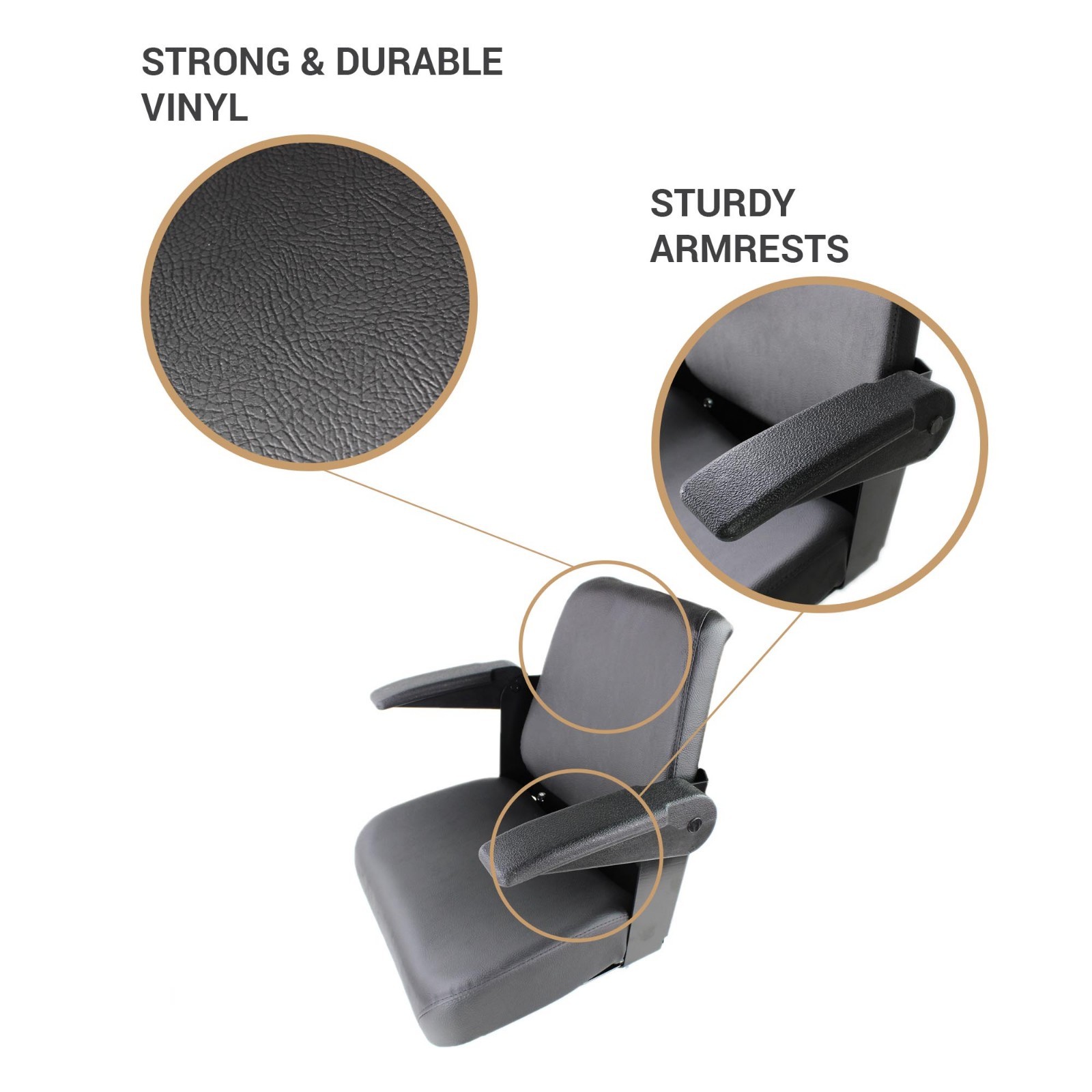 E-K3111-56114 DirectFit™ Zero Turn Mower Seat for Kubota ZD18, ZD21, ZD25F, ZD28