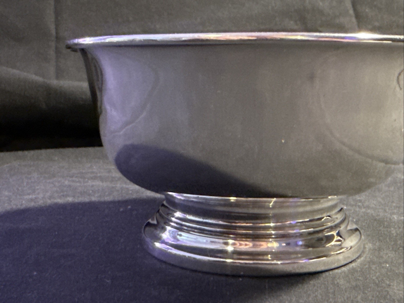 Paul Revere Reproduction Sterling Silver Bowl By Revere Silver Co Brooklyn