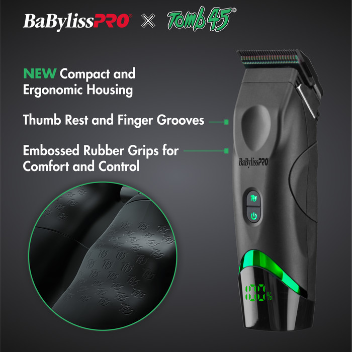 BaBylissPro Tomb45 Wireless-Charging Hair Clipper - BRAND NEW | FXT45C + Pad