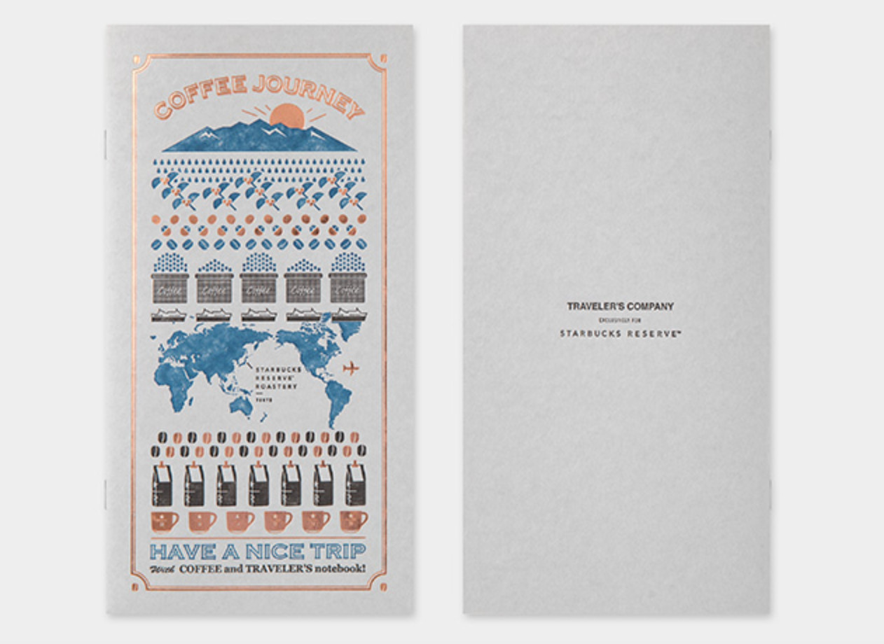 TRAVELER'S notebook Starbucks Reserve Roastery Tokyo Refill JOURNEY Dot Grid