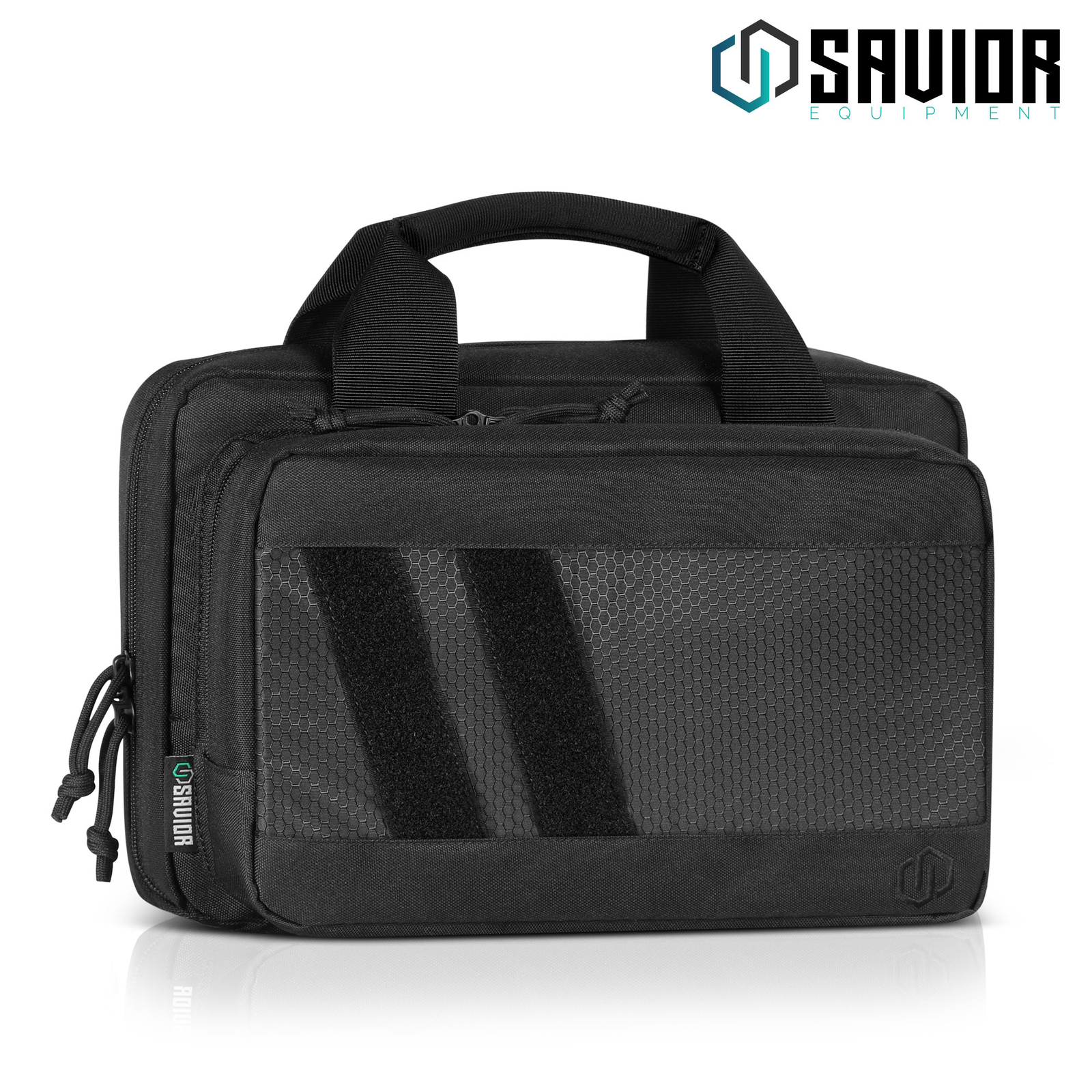 [SAVIOR] Specialist Series Double Pistol Bag 2 Handgun Revolver Mag Storage Case