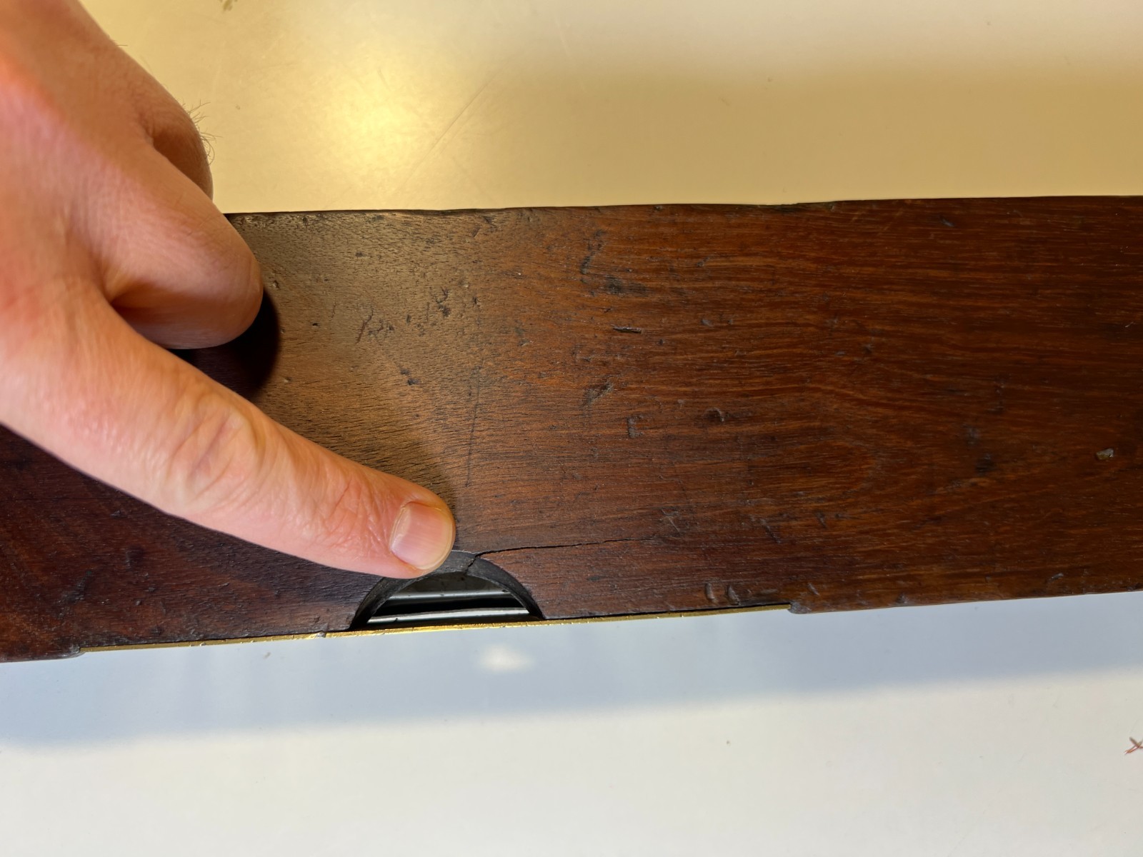 Rare Early Disston & Morss Precision Spirit Level Patent April 25, 1871 28" L