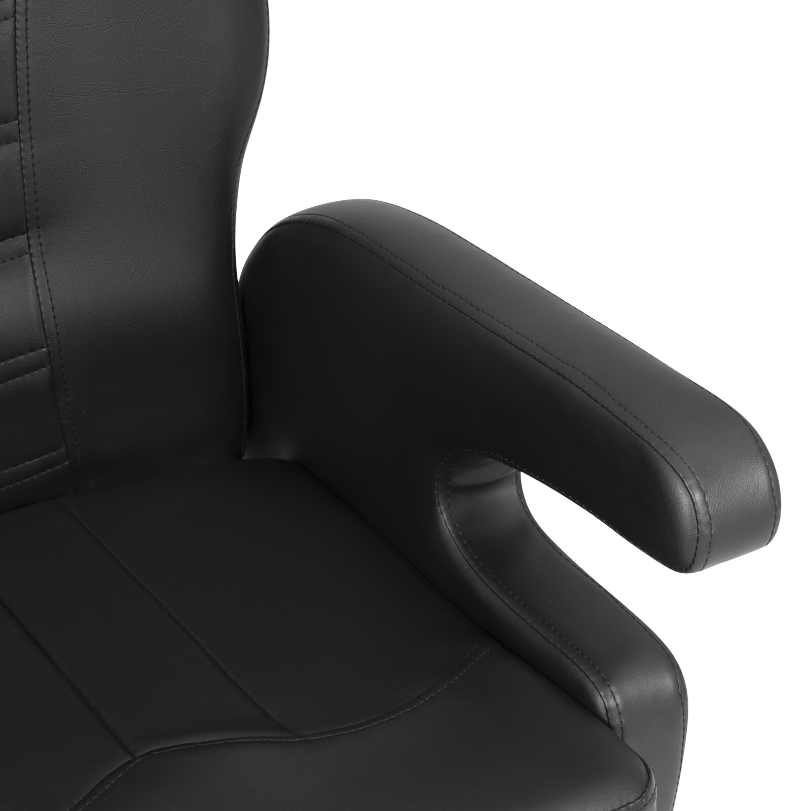 Black All Purpose Heavy Duty Recline Barber Chair Hydraulic Salon Beauty Stylist