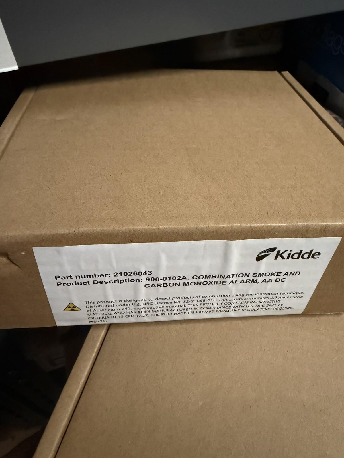 Kidde KN-COSM-BA Battery Power Combination Smoke/Carbon Monoxide Alarm w/ Voice