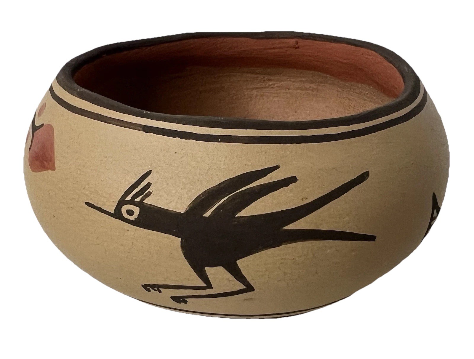 VTG Authentic Zia Pueblo Indian Art Pottery SIGNED “Teresita Galvan” New Mexico