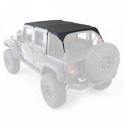 Smittybilt Extended Top Black Diamond For 2010-2018 Jeep Wrangler JK 4 Door