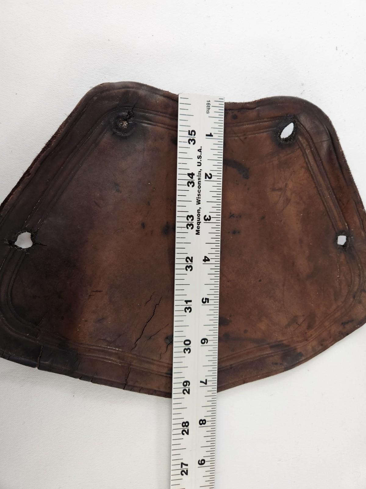 Antique Wooden Stirrups & Leather Tapaderos Boot Cover Hand Carved Horse Saddle