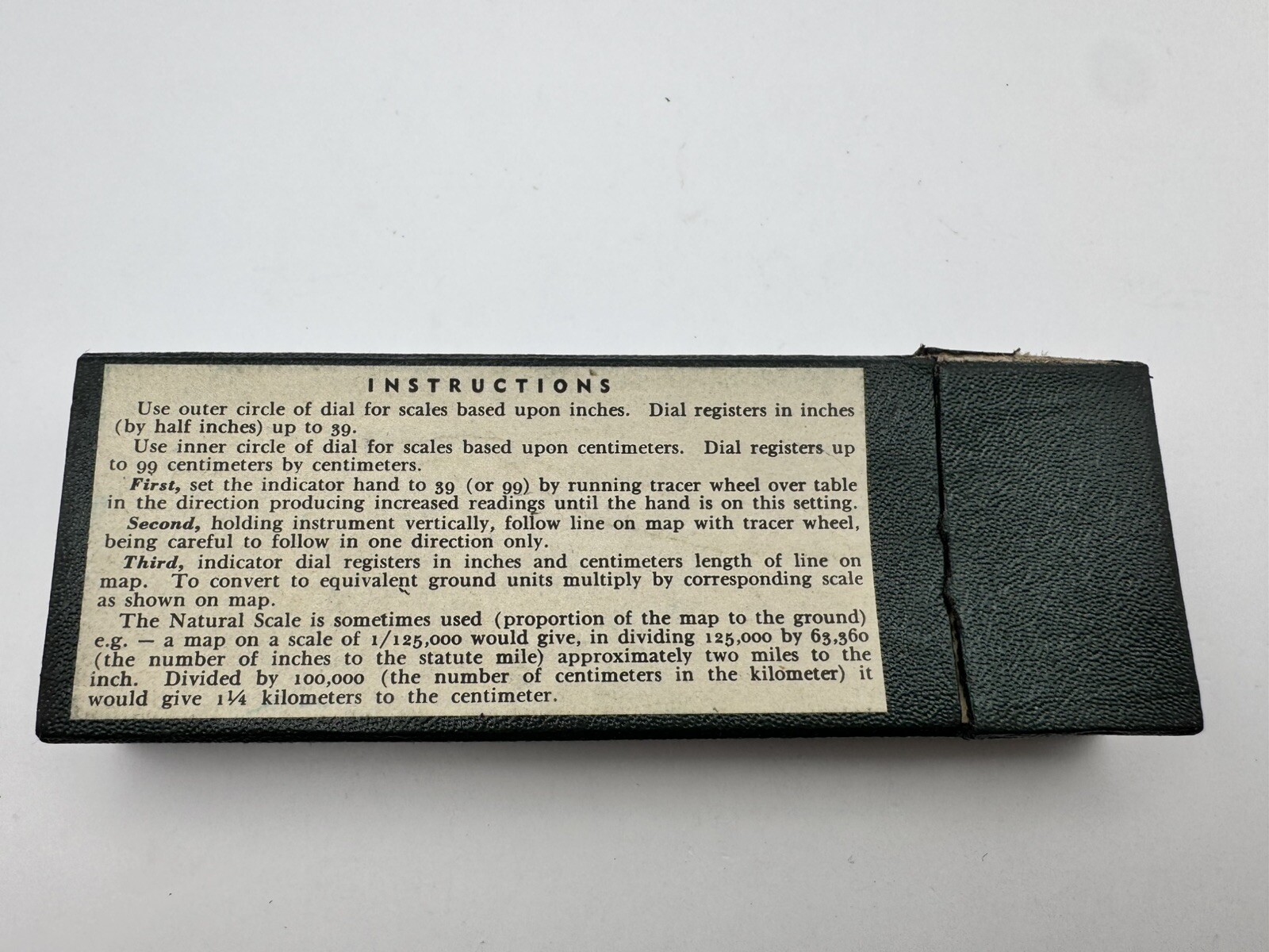 Lot Dietzgen D1718 Map Measure Hamilton Watch Co USMC Issue Model 33 Military