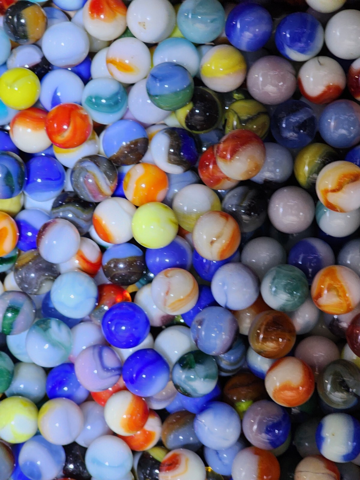 VINTAGE JABO CLASSICS MARBLES. 100 COUNT LOT $28.99 Postpaid