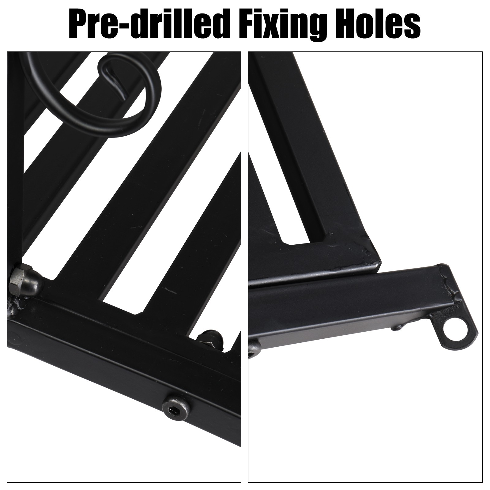 119L x 67W x 71H Classic Metal Garden Bridge Arc Footbridge with Safety Railings