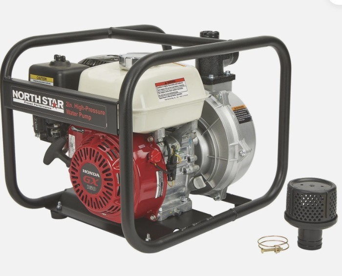 NorthStar 109163 2 inch 10,000 GPH 163cc (Honda) Water Pump Model: 109163 Water