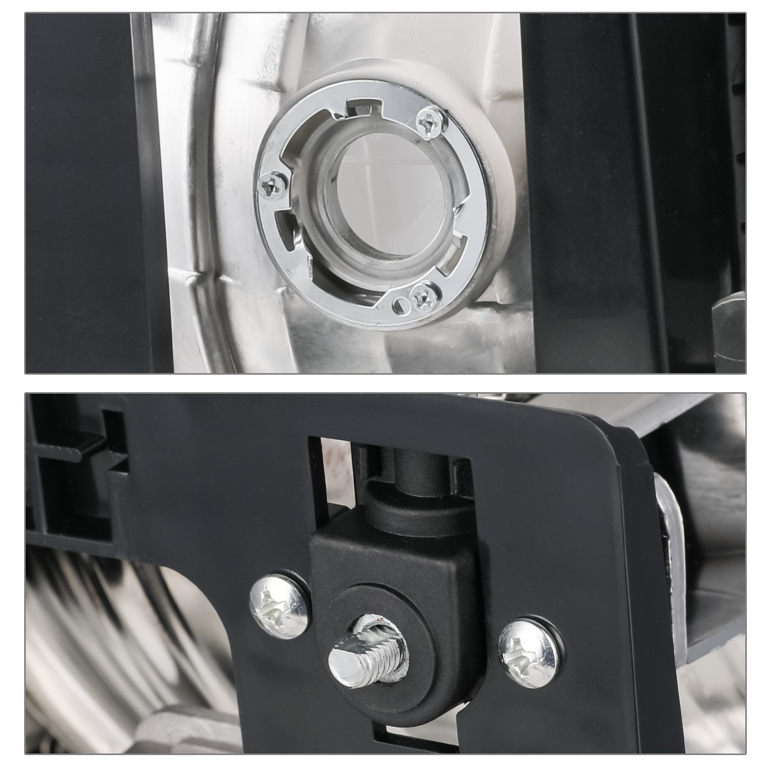 8PC[HEADLIGHT+BUMPER CORNER LAMP]Chrome Housing for 1994-2000 GMC C/K C10 Pickup