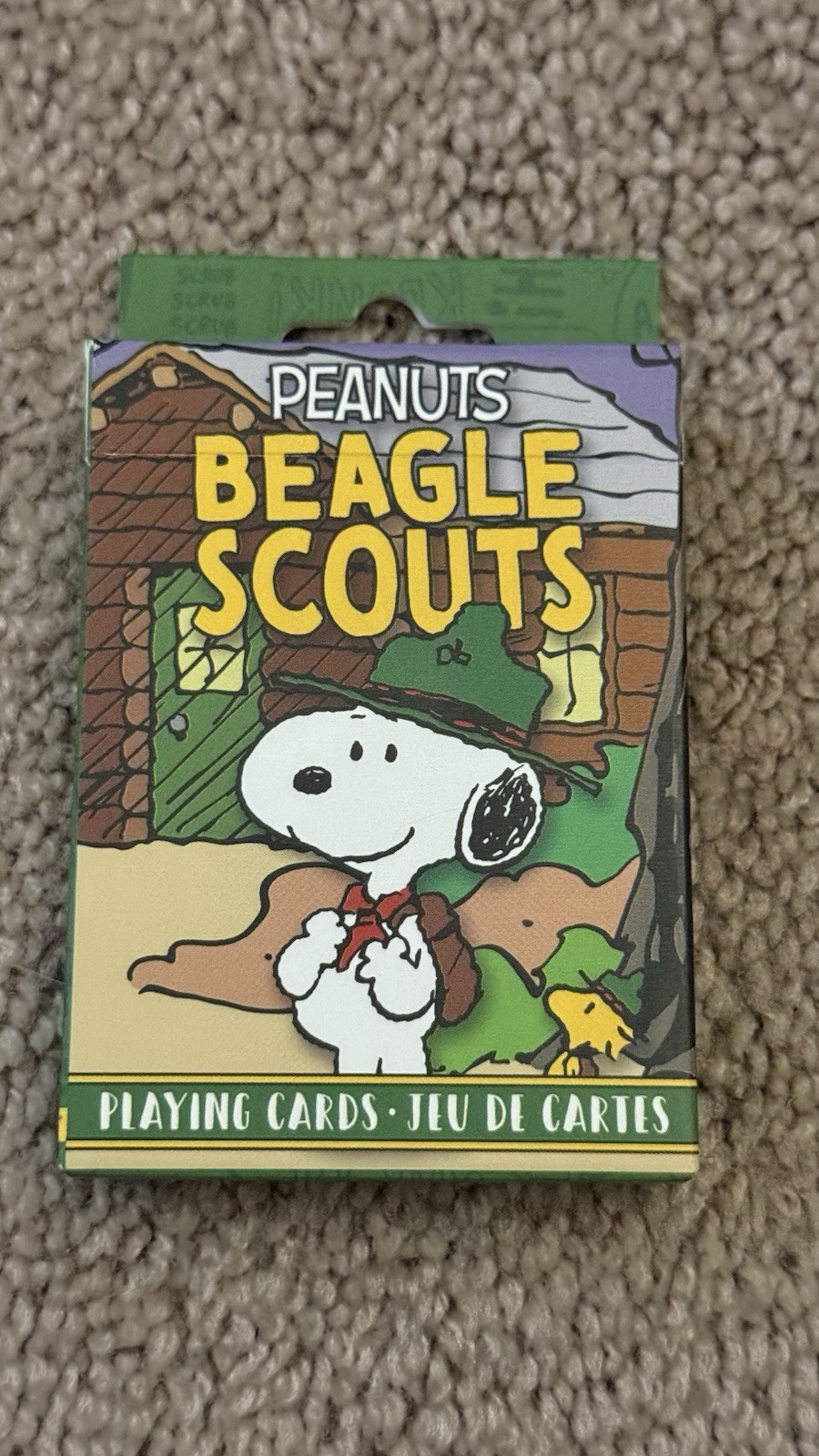 Peanuts Beagle Scouts - Playing Cards - Approx 3.5" x 2.5" Card Size