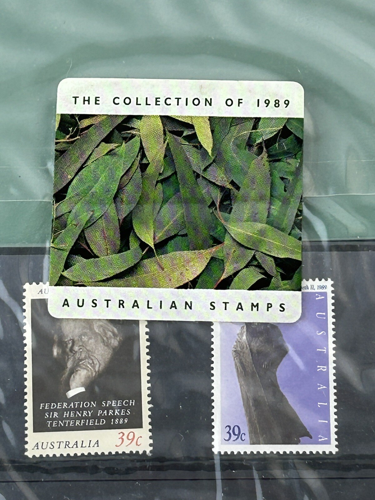 The Collection of 1989 Australian Stamps Deluxe Edition Year Album Australia