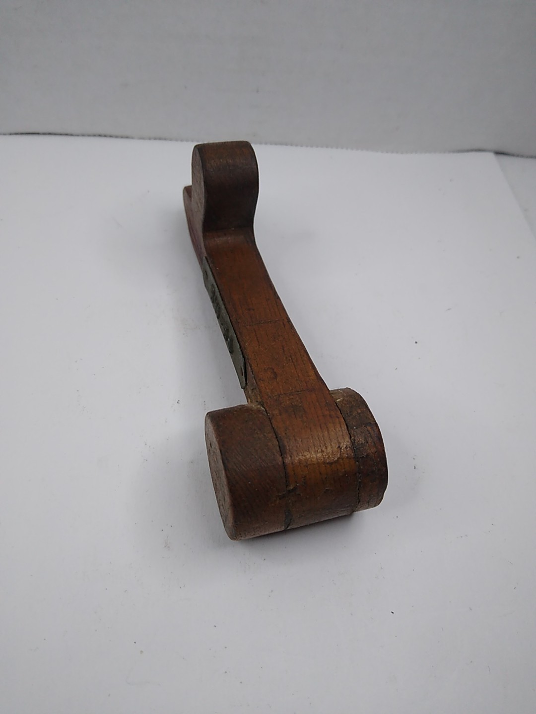 Vintage Wooden Wood Foundry Industrial Mold R.J. Reynolds Steampunk Art