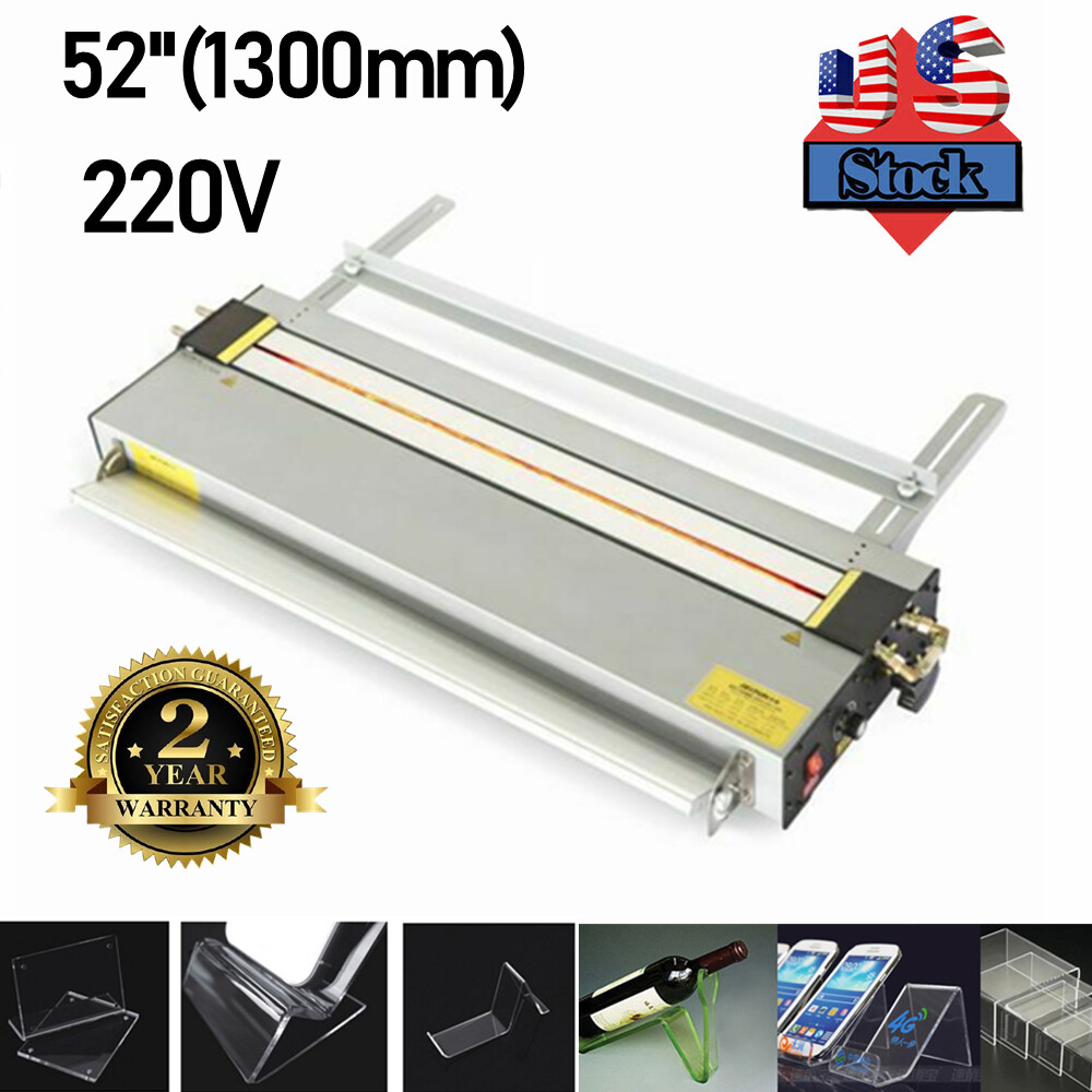 Upgraded 52" Acrylic Lightbox Plastic PVC Bender Bending Machine Bender Heater