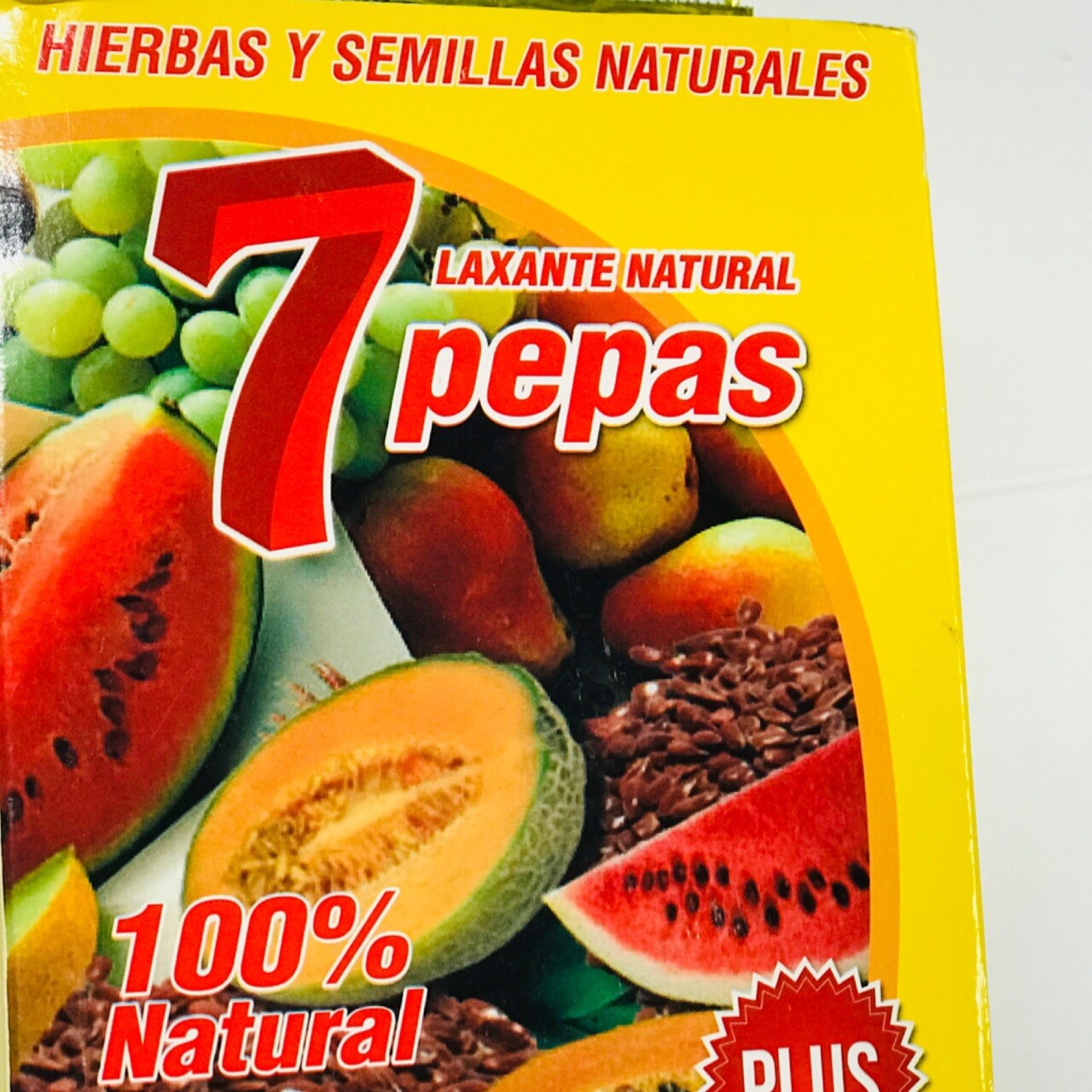 Desparasitante Laxante 7 Pepas 20g 100% Natural Limpia El Colon Purifica Sangre