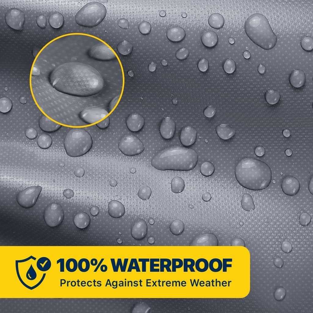 Seal Skin Rectangular Patio Dining Set Cover Waterproof Elite PVC UV Resistant