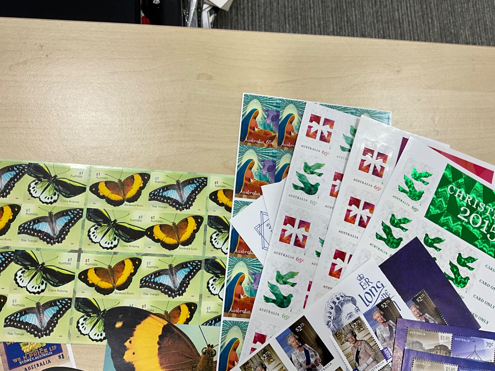 Australia stamps MNH modern Full Gum Face Value $1000+ xx132