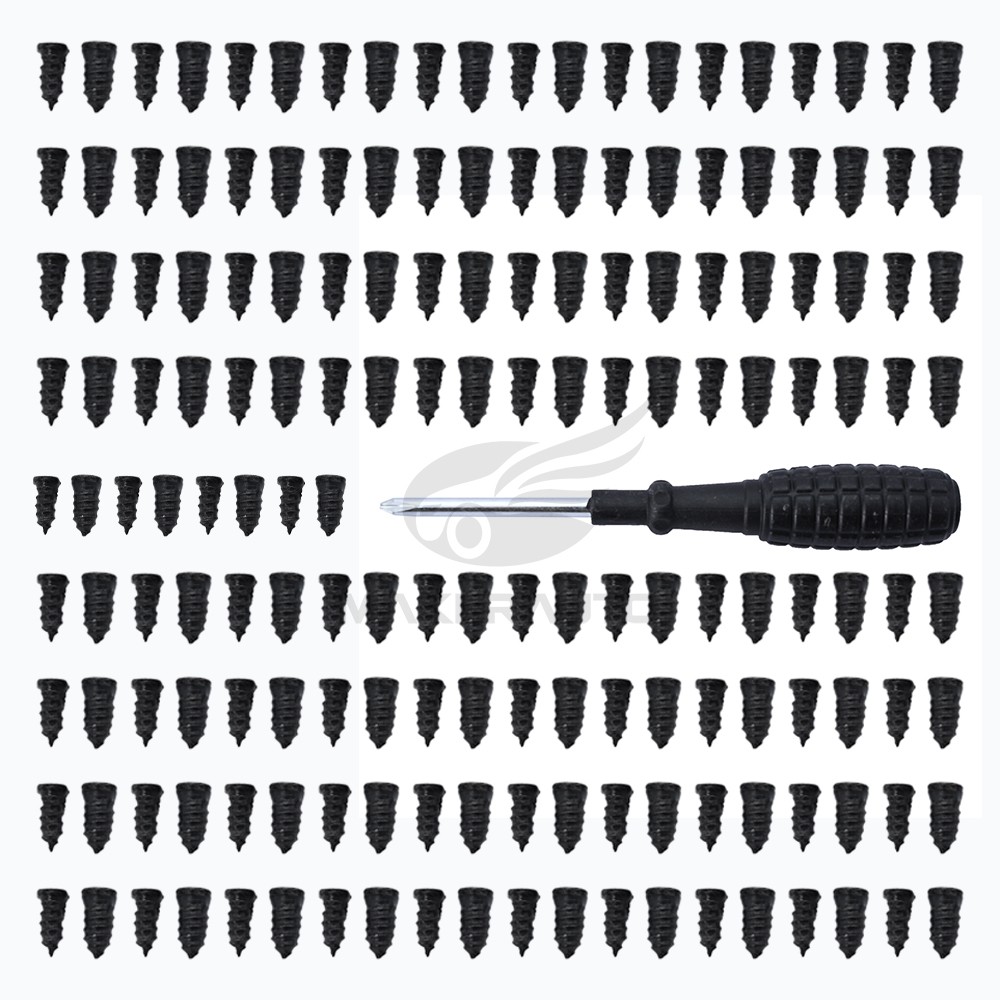 85x Car Tubeless Vacuum Tyre Puncture Repair Kit Screw Nails Tire Patch Plug New