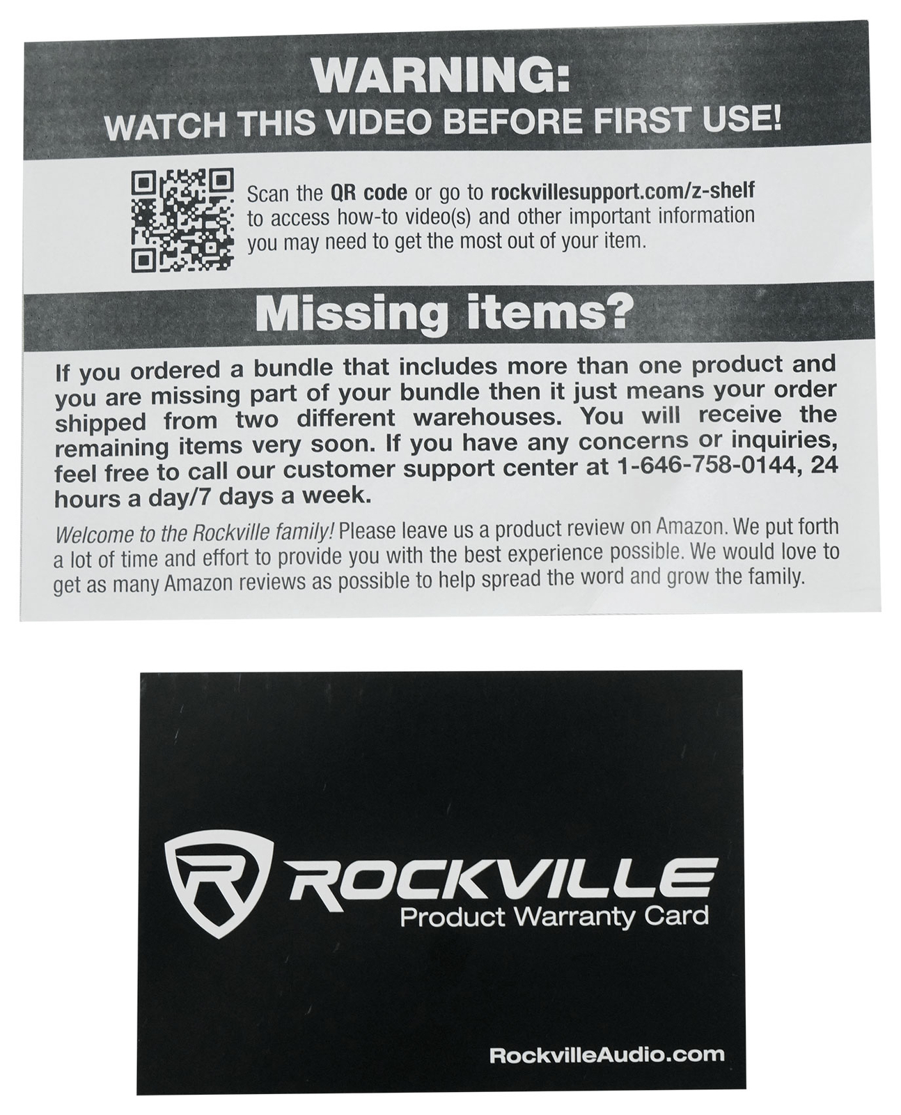 Rockville Z-SHELF Universal Shelf For Z-Stand with Second-Tier