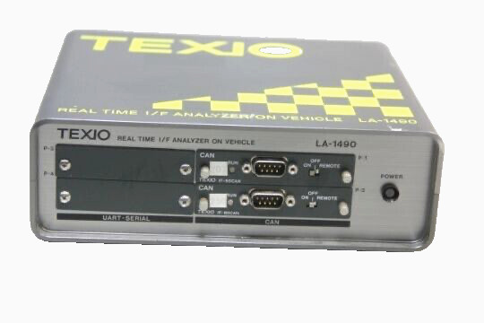 Texio LA-1490 Real Time I/F Analyzer Vehicle CAN Communication Interface Tested