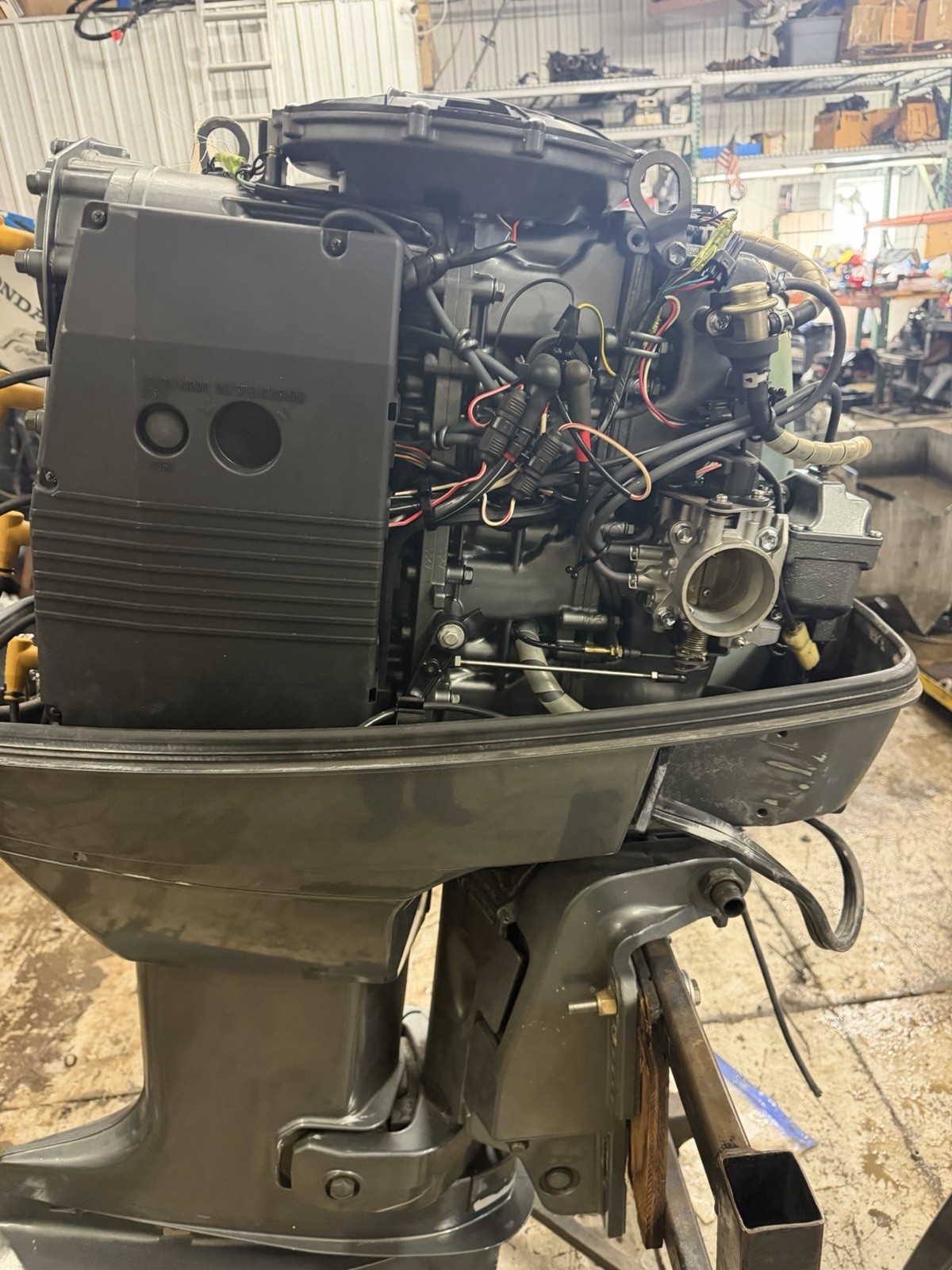 1999 Suzuki DT 140 EFI two stroke oil injected 20" long shaft remote freshwater