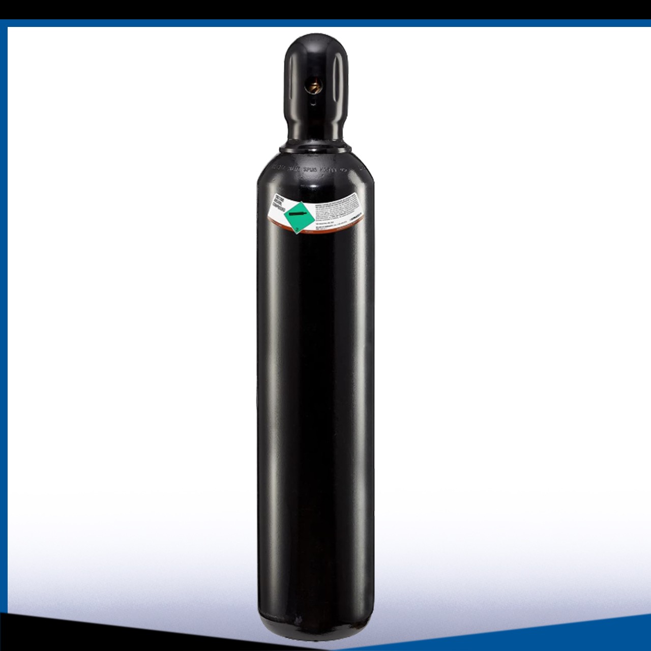 80 cu/ft 100% Argon Cylinder Tank Welding Gas CGA 580 - FULL