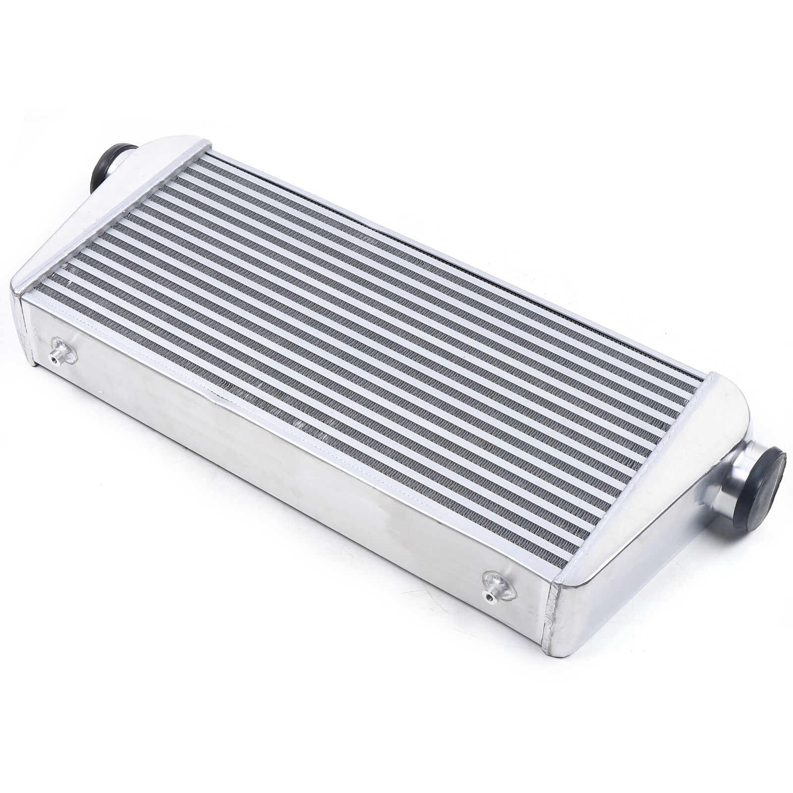 1000HP 5~50psi Universal Aluminum Large Intercooler 3 Inlet & Outlet 31X12X4"