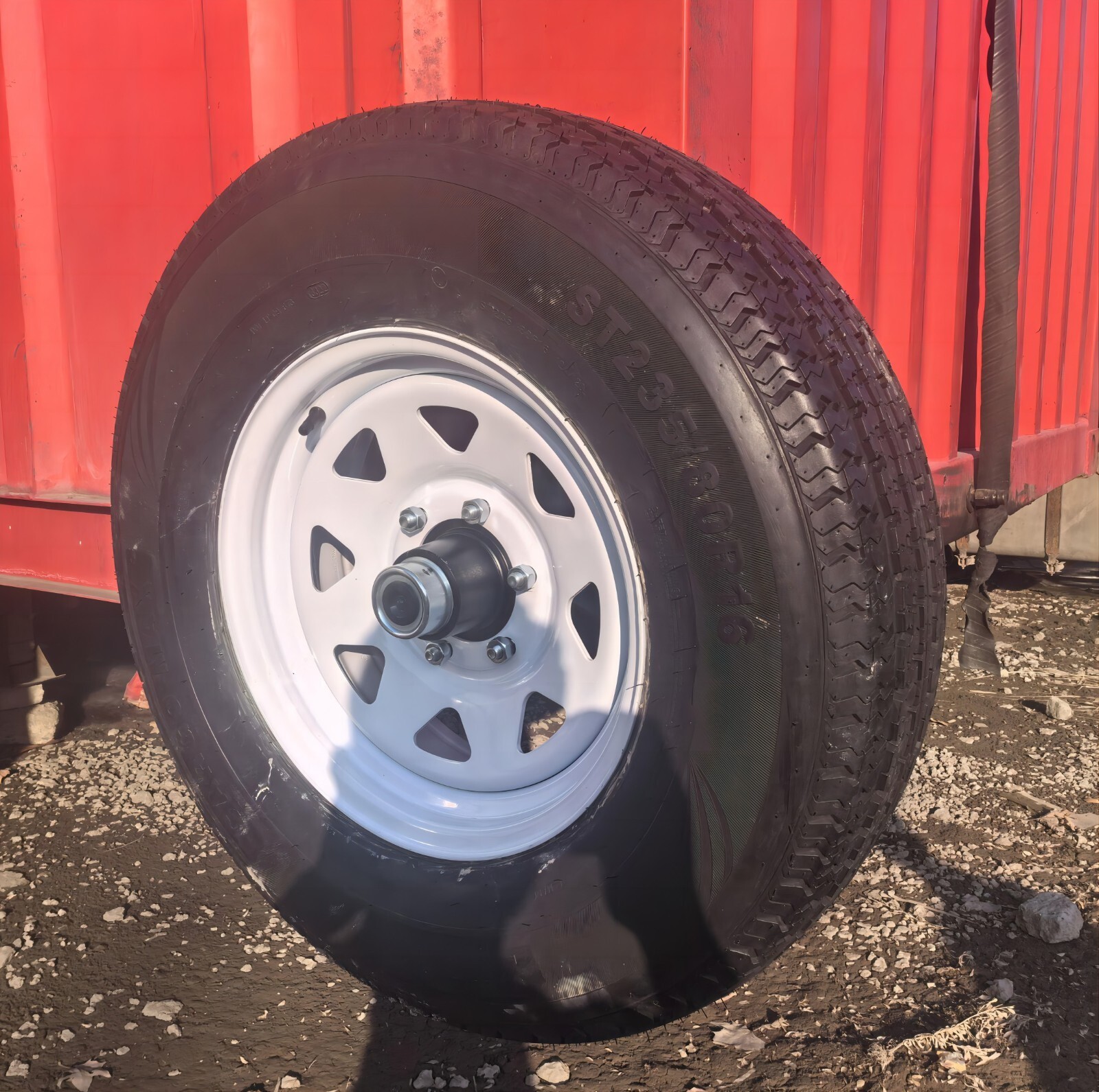 Superior Shipping Container Wheels, 6x 5.5 Lug ，Container spindle mobile kit