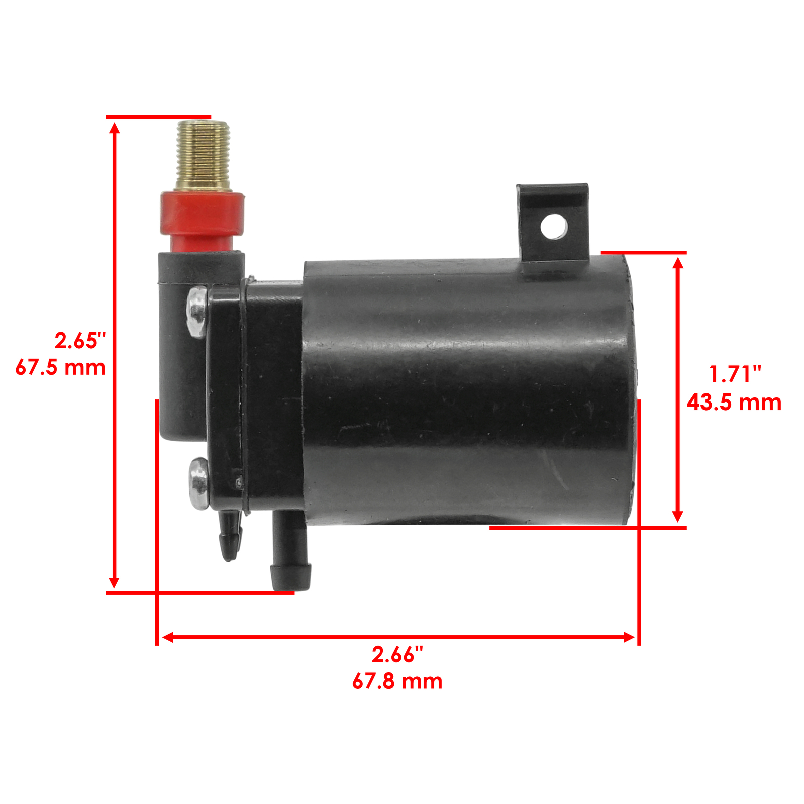 Fuel Primer Choke Solenoid for OMC Johnson Evinrude 115Hp 115 Hp 1984 85 90-98