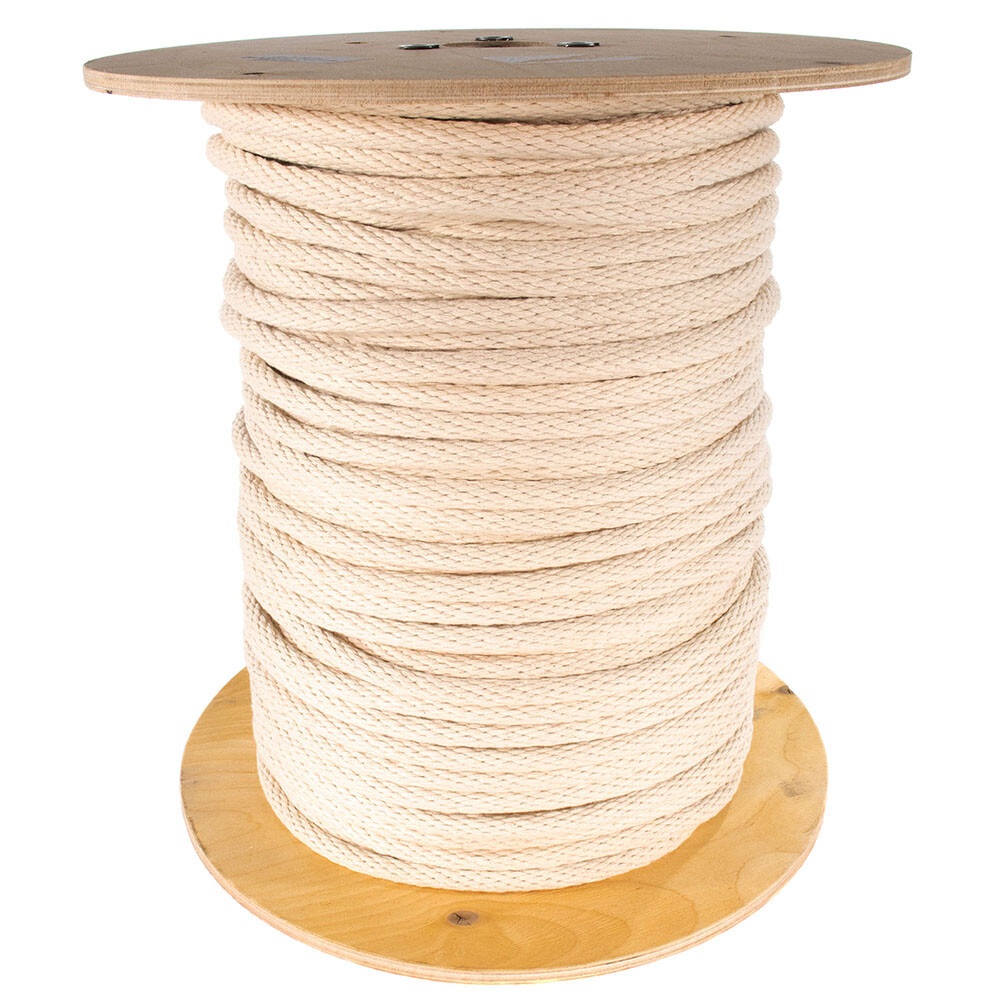 Paracord Planet Solid Braid Cotton Rope (Various sizes & Lengths) boat, camping