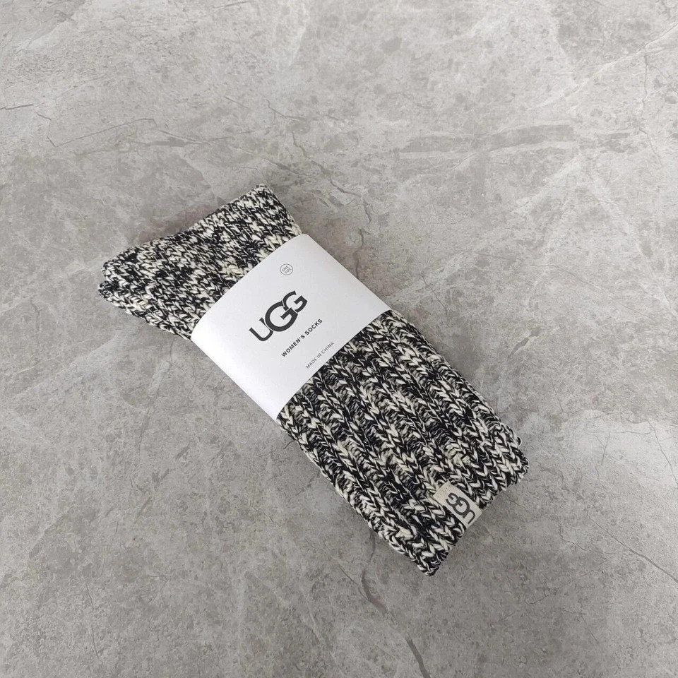 UGG Super Pile Ribbed Socks for Women - Slouchy Crew Winter Warm Gift