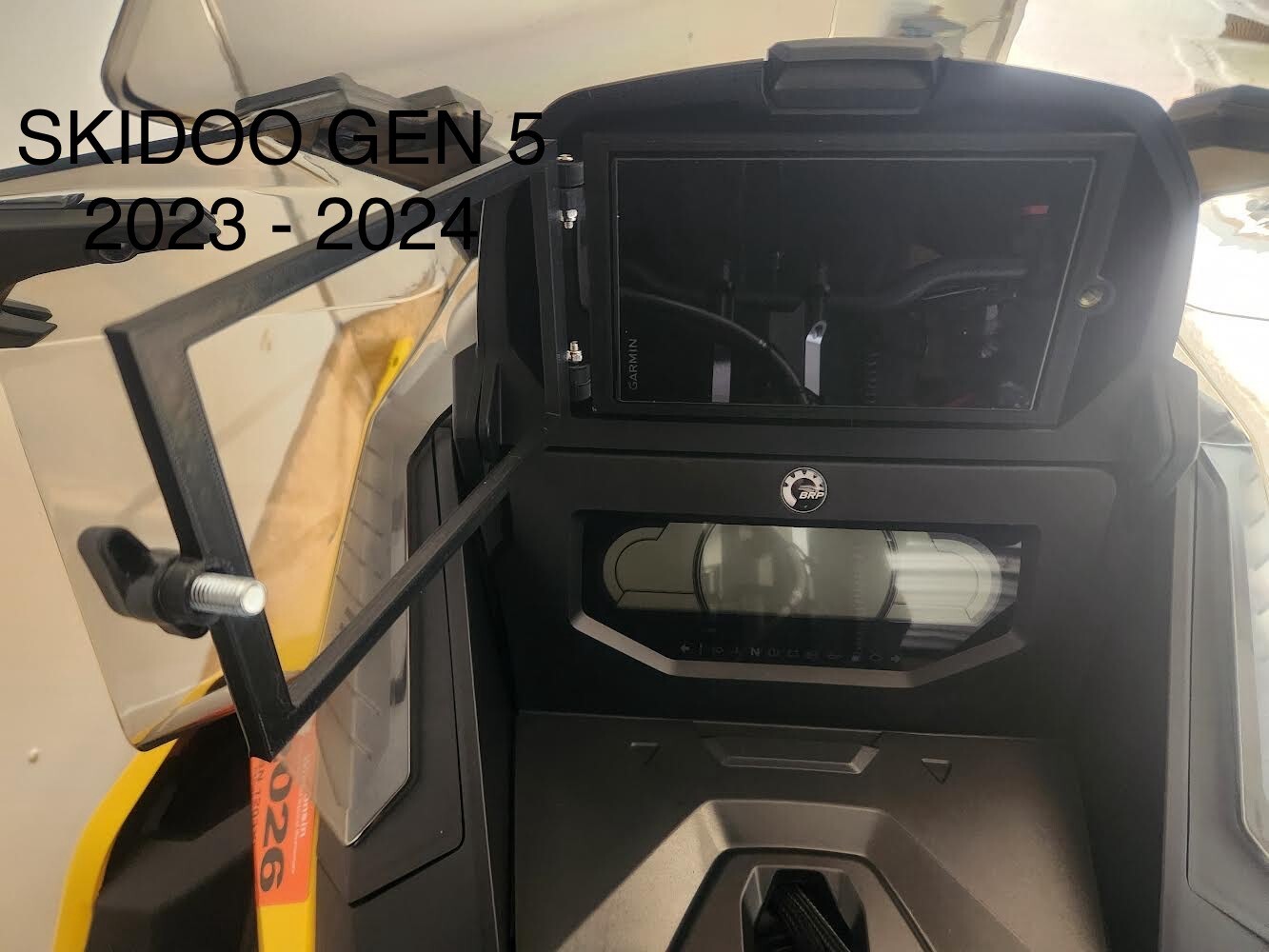 Skidoo Gen 4 + 5 2017-25 GPS Mount - Garmin Drivesmart 76, 65, 61