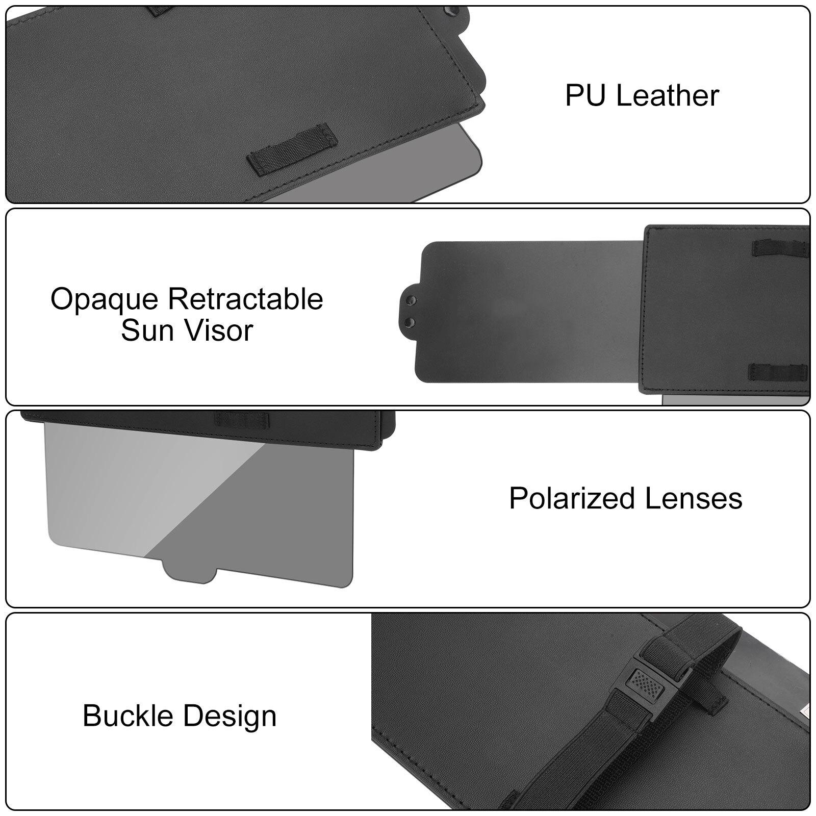 Car Shade For Sun Extend Visor Shield Anti Glare Extension Driving Universal New